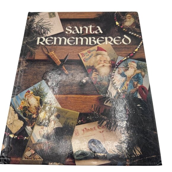 Santa Remembered Cross-Stitch Pattern Book By Leisure Arts Hardcover - Picture 1 of 7